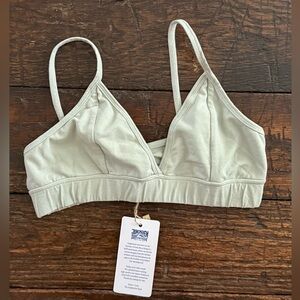 Jungmaven Triangle Bra - Agave Green Medium NWT